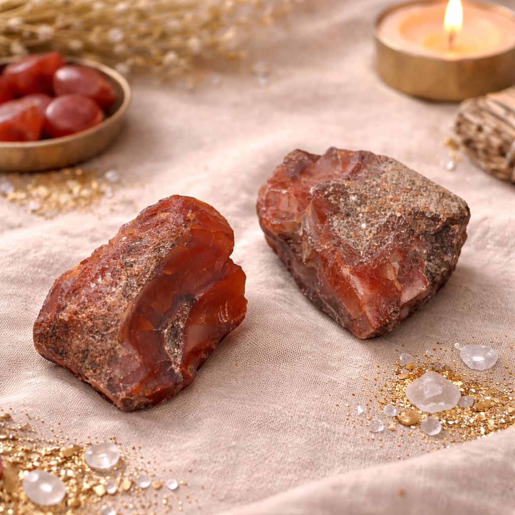 Red Jasper Raw Stone | Strength
