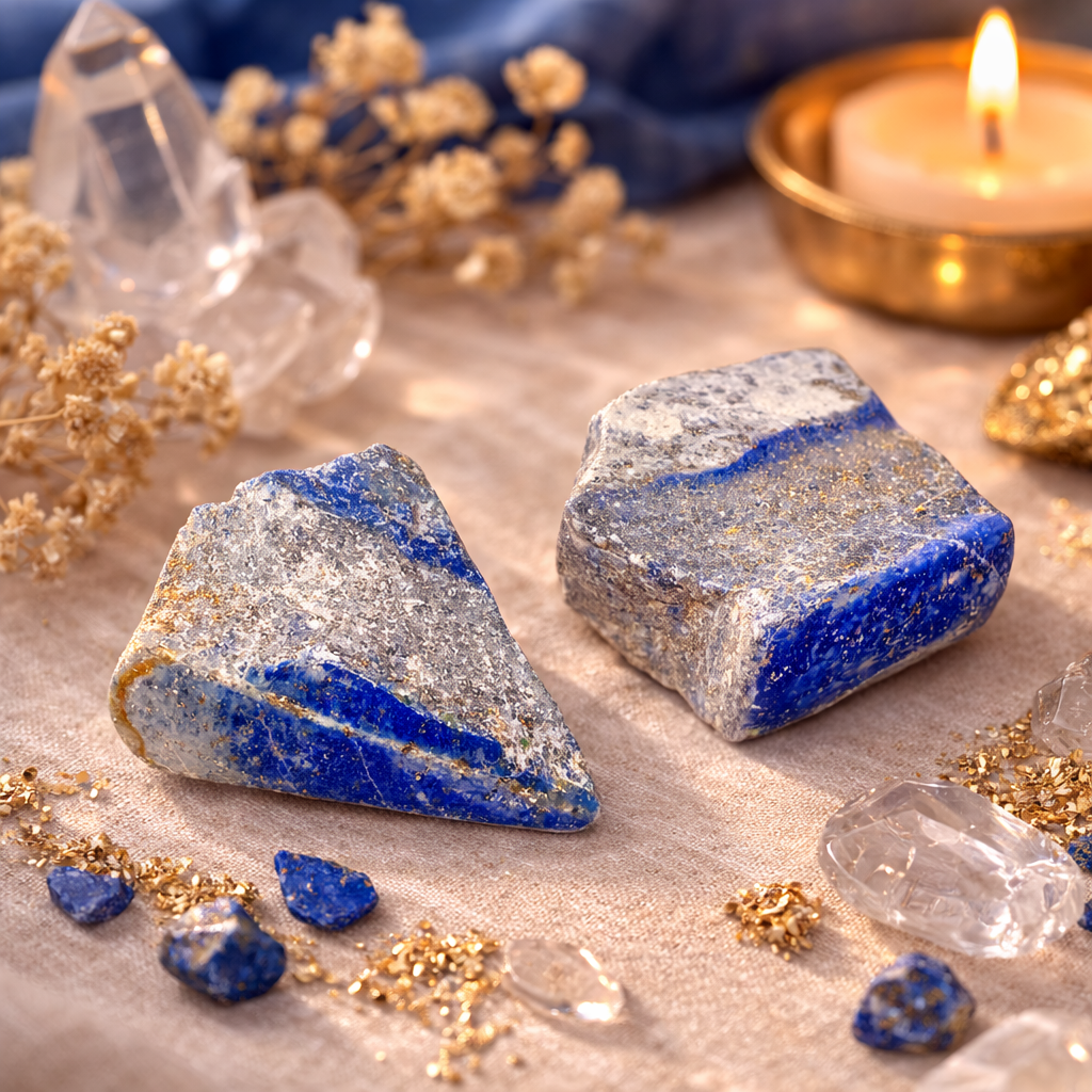 Lapis Lazuli Raw Stone | Truth and Enlightenment